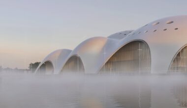 Renzo Piano Building Workshop designs pearlescent opera house in Hanoi