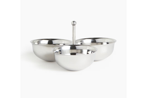 H&M stainless steel serving bowl 