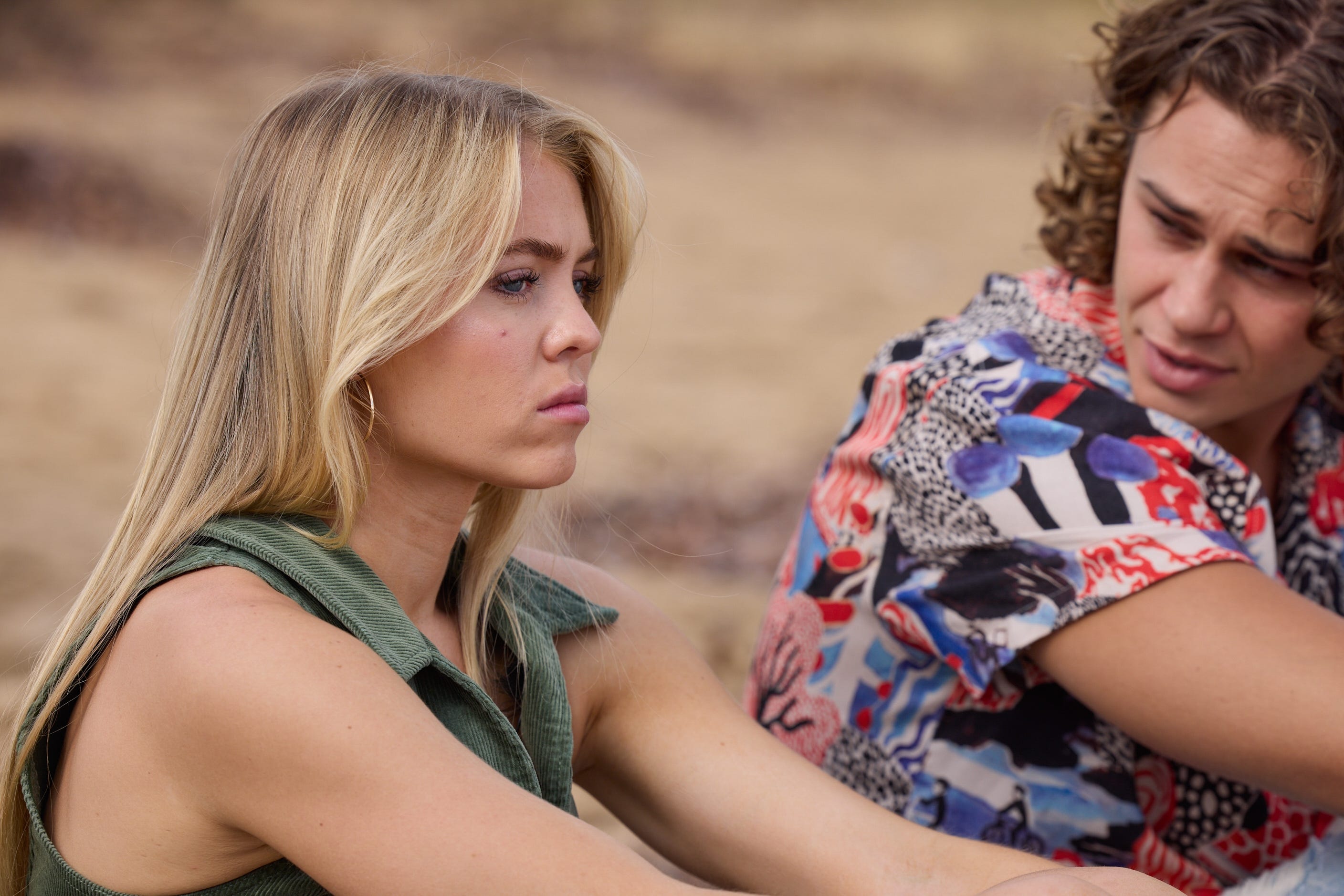 lacey miller and theo poulos in home and away