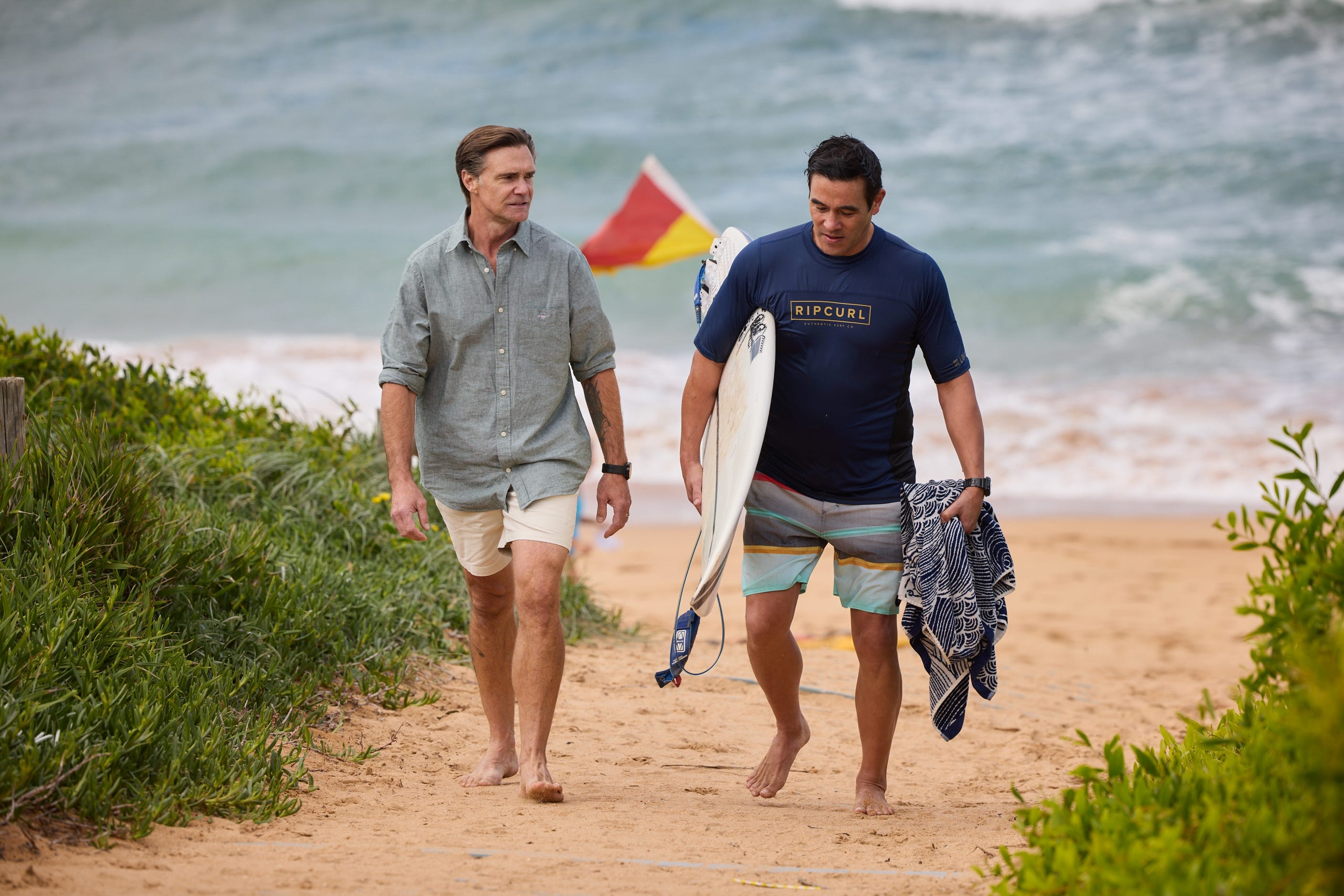 david langham and justin morgan in home and away