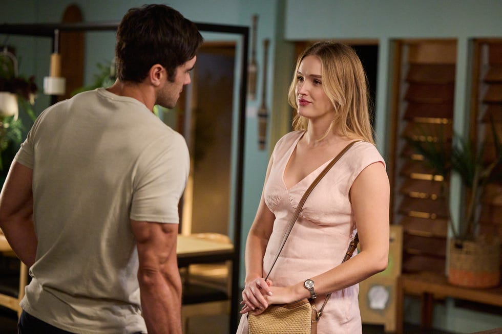 Tane Parata, Jo Langham in Home and Away in home and away