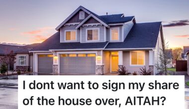 large home with lights in dusk