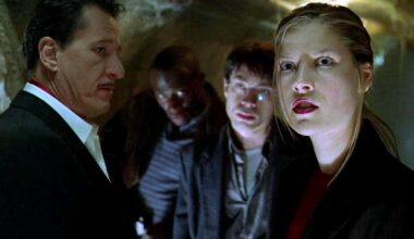 Geoffrey Rush, Taye Diggs, Chris Kattan and Ali Larter star in House on Haunted Hill.