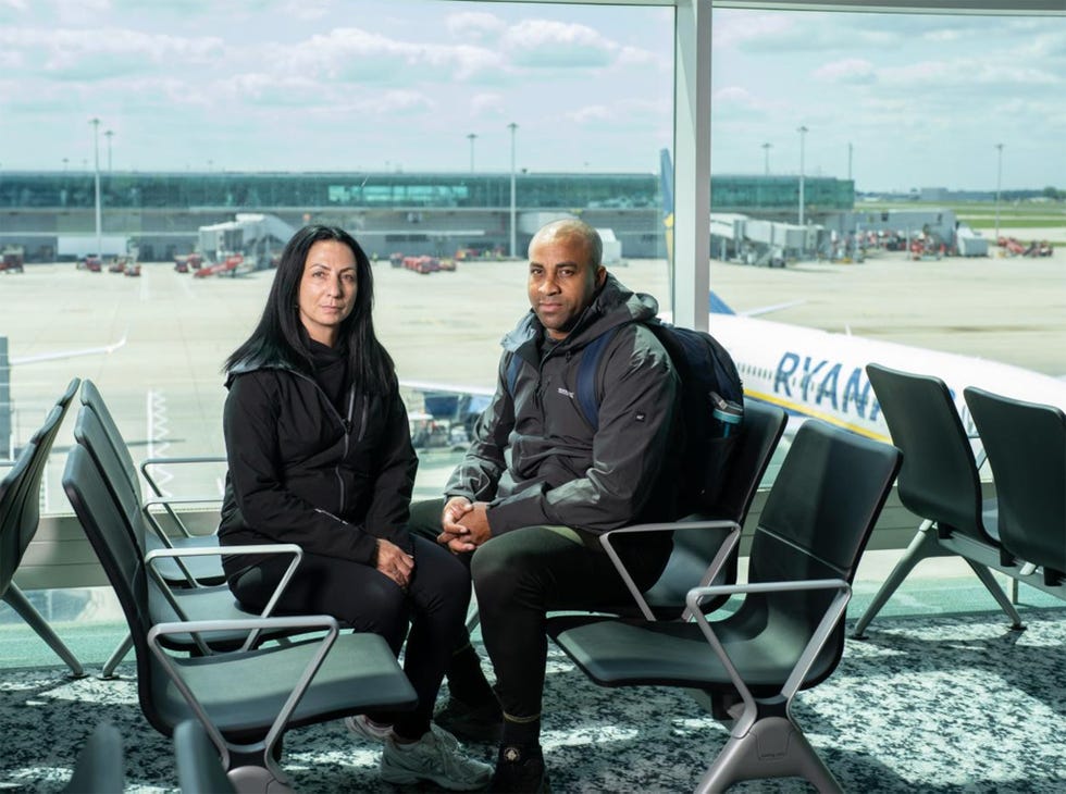 Hunted 2025 contestants Sean and Marie hunted 2025 contestants sean and marie