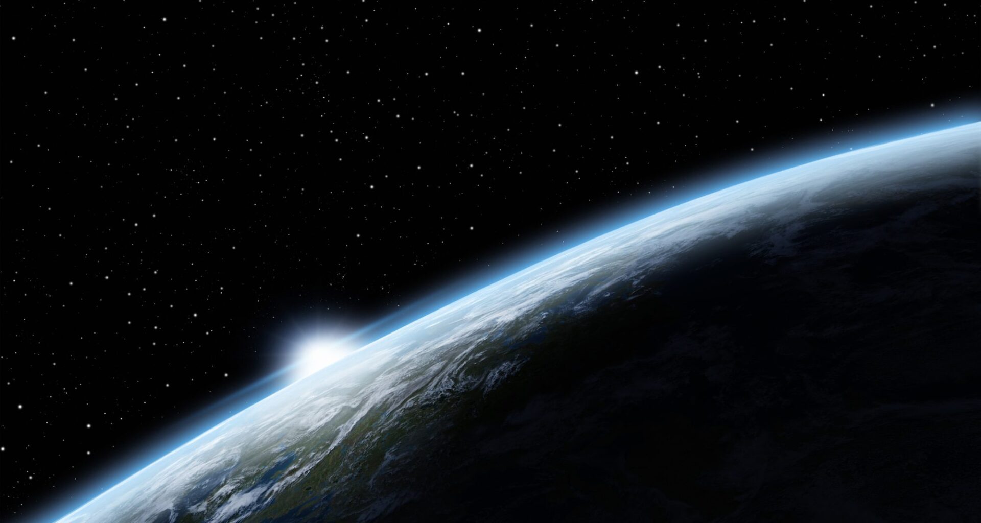Sunrise over Earth