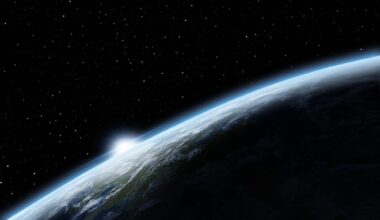 Sunrise over Earth