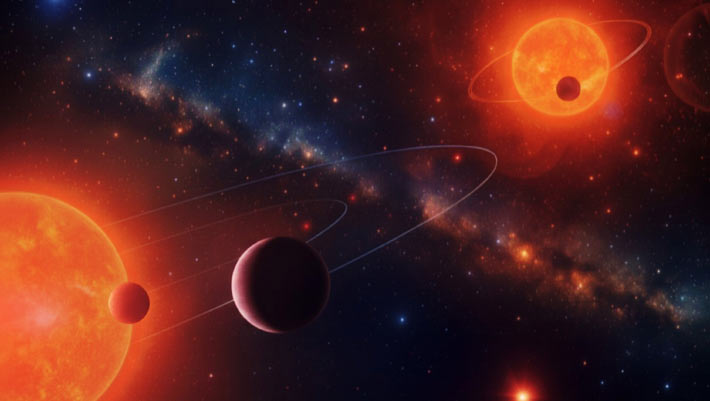 Astronomers Find Three Earth-Sized Exoplanets in Compact Binary System