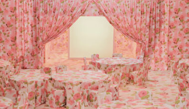 india mahdavi & we are ona on unveiling their rose-draped project