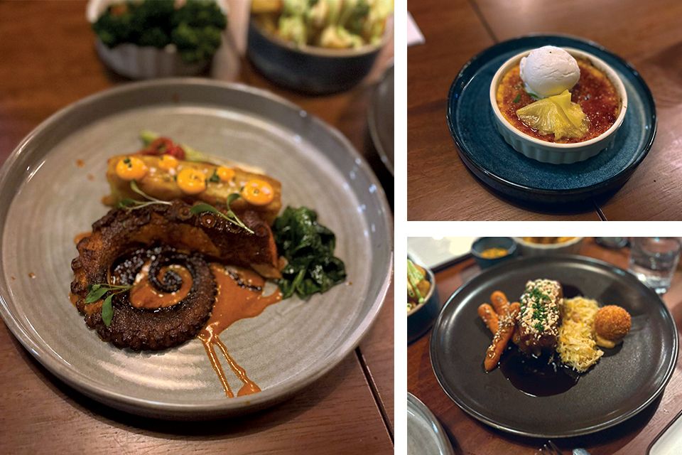 A selection of dishes from Cala