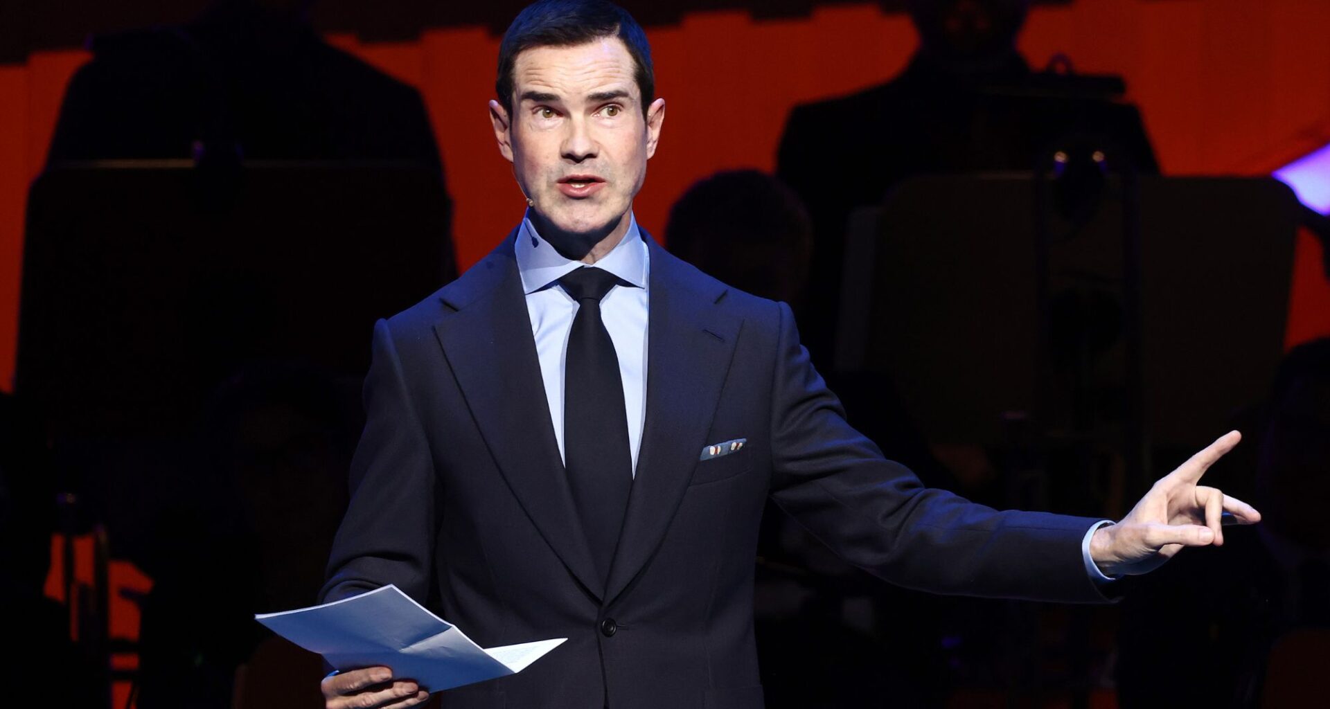 Jimmy Carr criticised for supporting Graham Linehan on anti-trans tweets