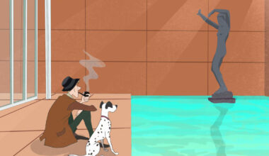 disney's animated characters reimagine iconic architectural landmarks