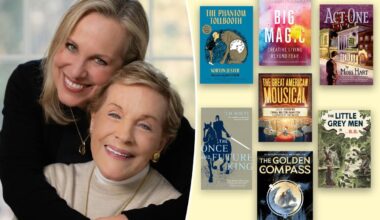 Julie Andrews and her daughter Emma Walton Hamilton share their six favorite books