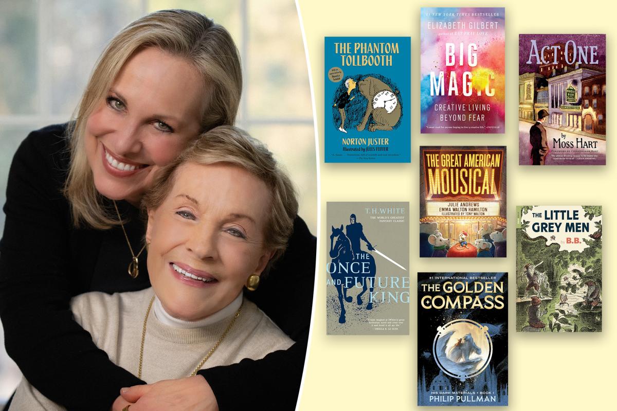 Julie Andrews and her daughter Emma Walton Hamilton share their six favorite books