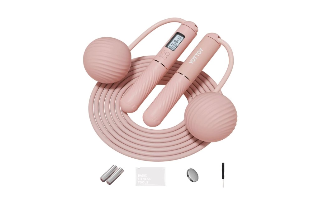 pink jump rope