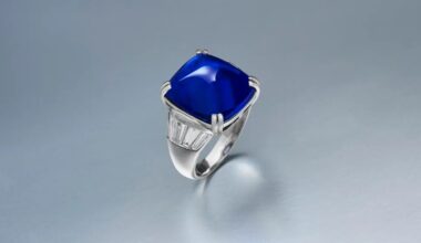 Kashmir sapphire hits the auction block at Christie's, 2025.