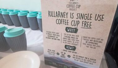 Killarney Coffee Cup Project still alive despite lack of government support