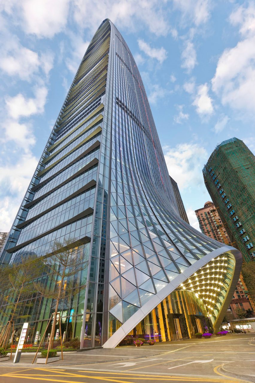 KK100 skyscraper by Terry Farrell