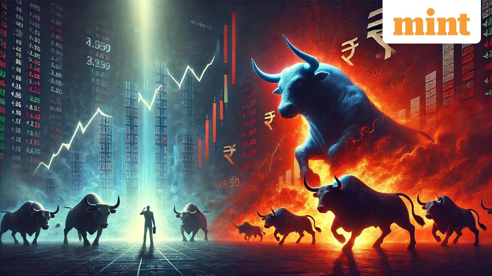 The Nifty 500 index gained 6.5 per cent in H1FY26. (AI-generated image)