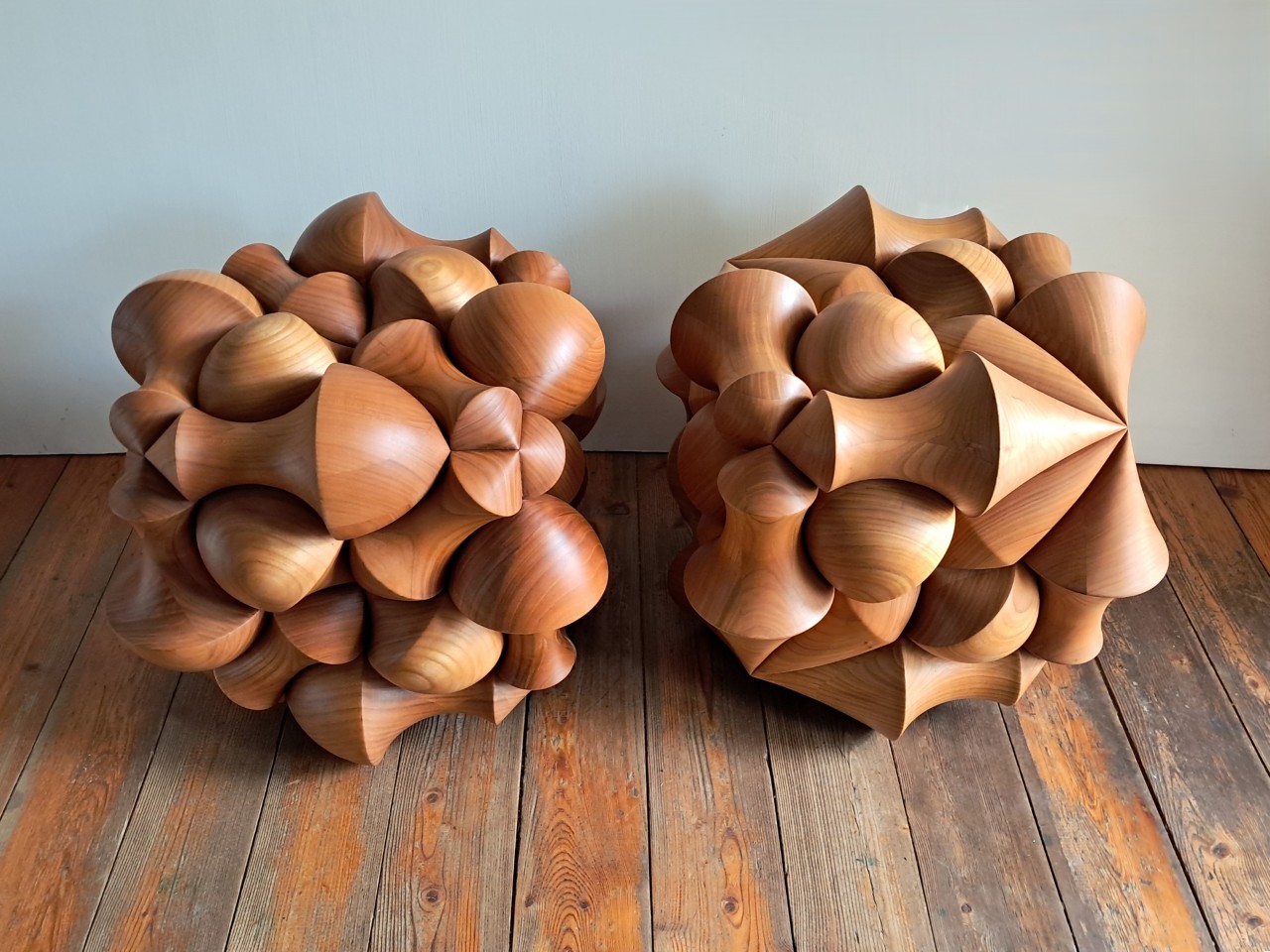 Laszlo Tompa Turns Geometry Into Sculpture With an Illusion