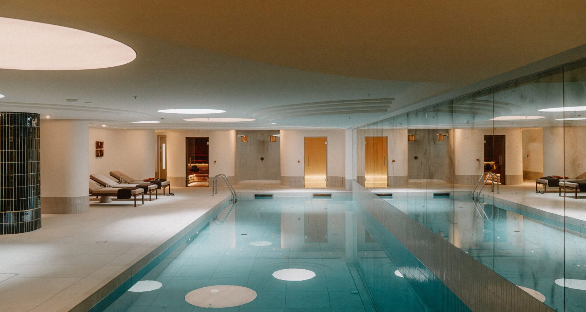 Swimming Pool interior by TiggColl at Mason & Fifth Westbourne Park by AHMM