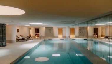 Swimming Pool interior by TiggColl at Mason & Fifth Westbourne Park by AHMM