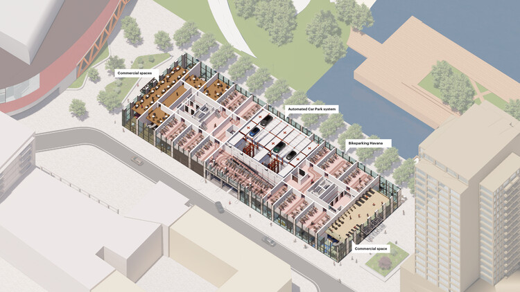 MVRDV Advances Urban Densification with The Sax Residential Towers in Rotterdam - Image 17 of 23