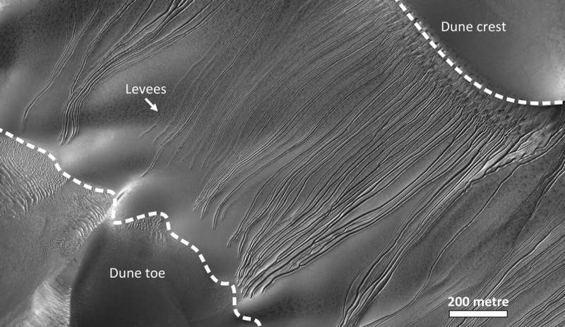 Mysterious gullies on Mars appear to have been dug, but by whom or what?