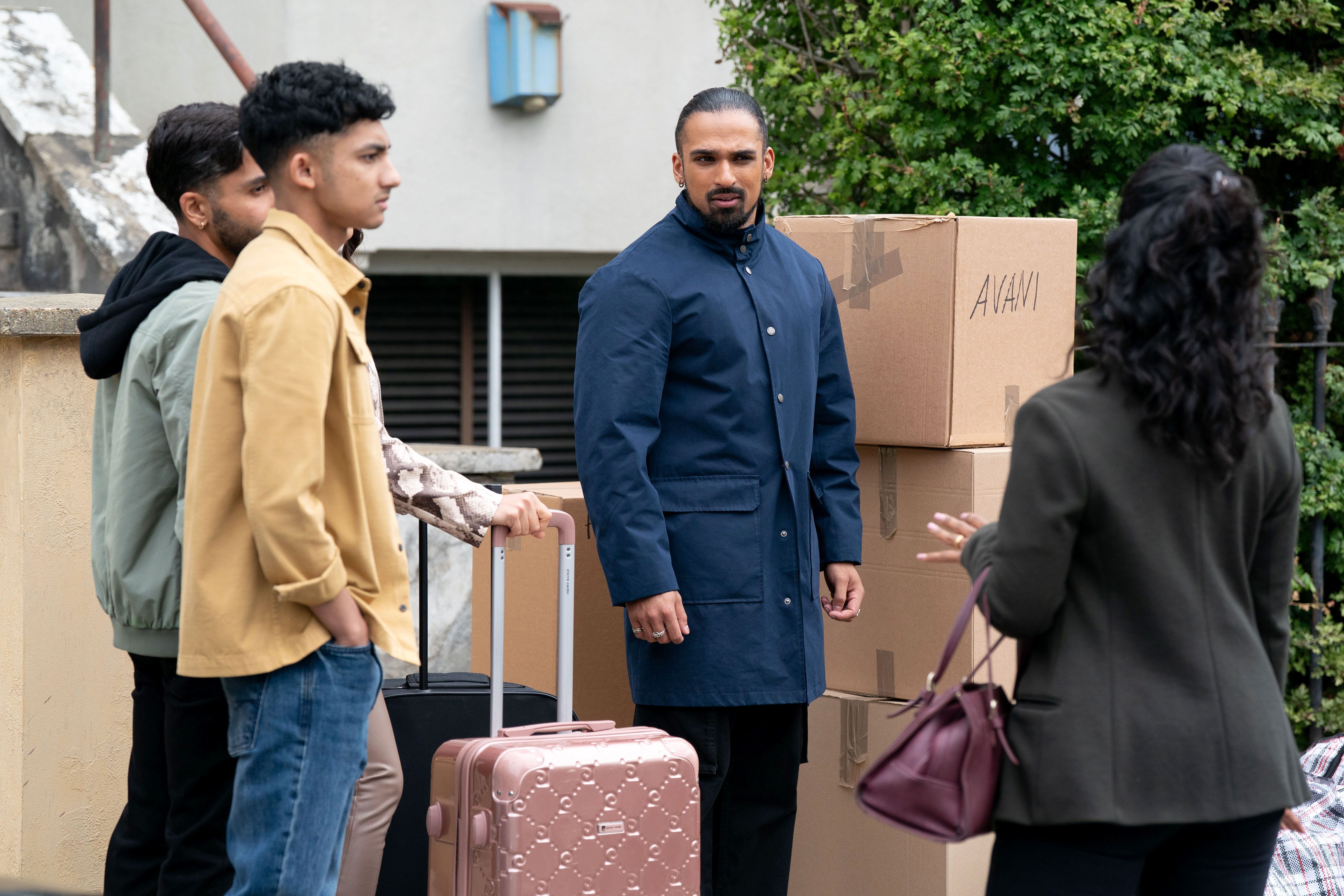 EMBARGOED UNTIL 30/09/2025 00:01 Nugget, Vinny Panesar, RaviGulari, Suki Kaur Panesar, EastEnders  nugget, vinny panesar, ravigulari, suki kaur panesar, eastenders