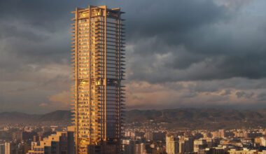eduardo souto de moura and OODA propose 'oricon tower' for tirana, albania