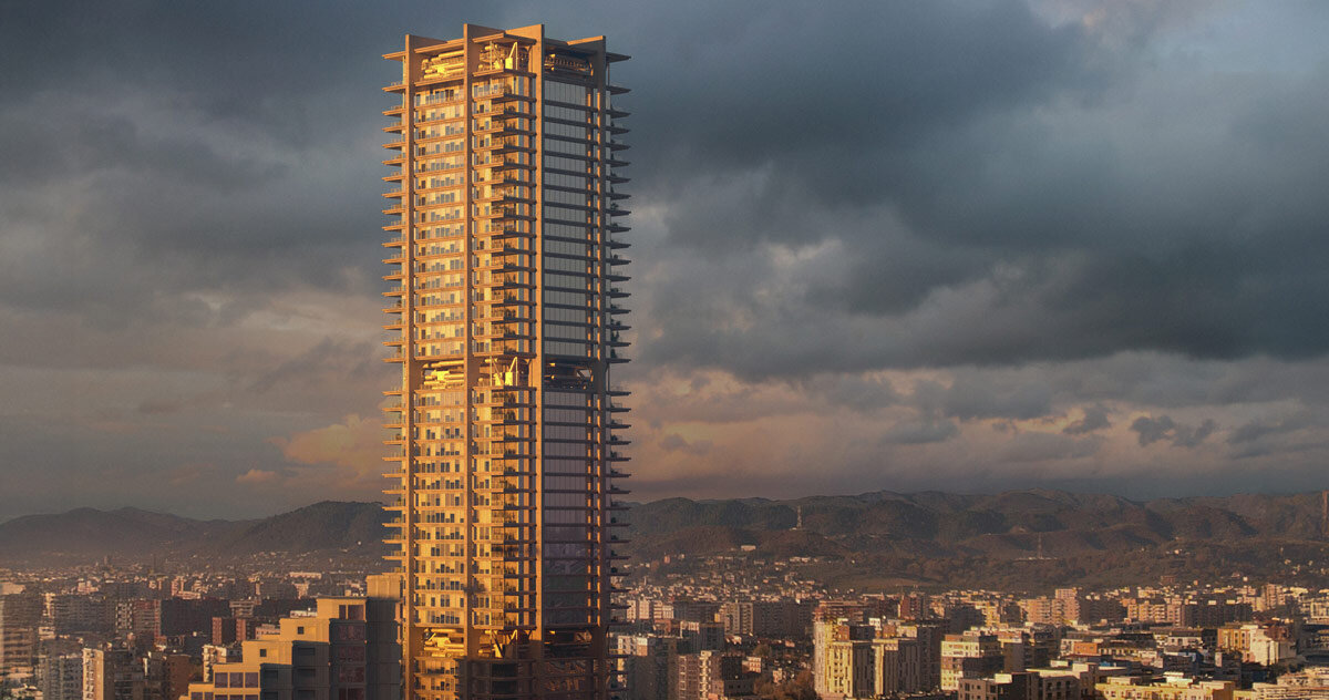 eduardo souto de moura and OODA propose 'oricon tower' for tirana, albania
