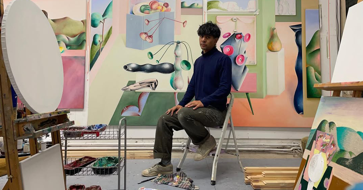 Surreal Pastel Paintings Offer a Contemporary Take on Cubism