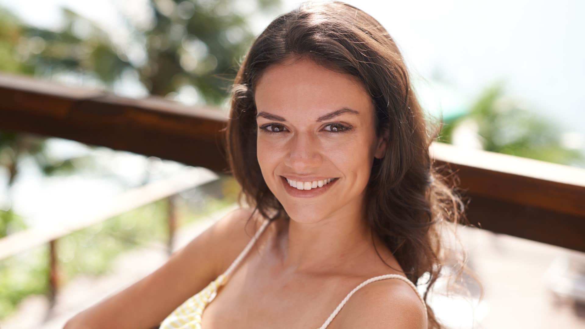 woman who doesn't feel like a hibernating slug because she gets sun