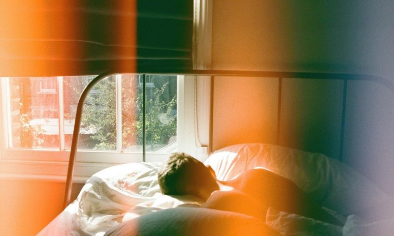 man sleeping
