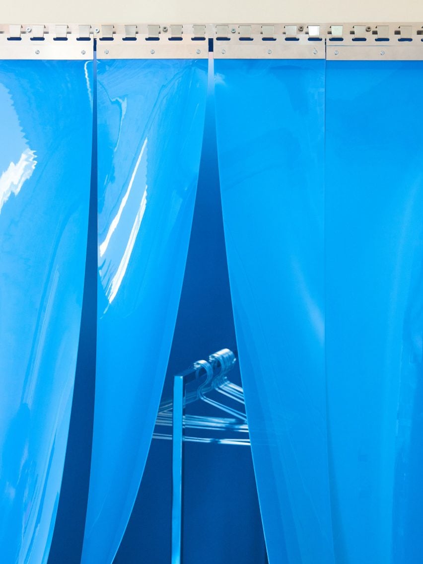 Wardrobe in Podimo Norway office by Omhu Projects