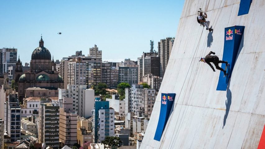 Redbull skate ramp in Brazil