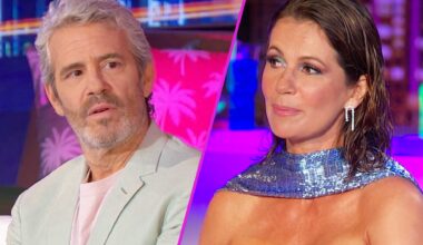 Andy Cohen Grilled Julia Lemigova Backstage Over Adriana