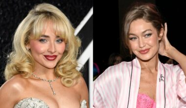 Sabrina Carpenter ‘Arrests’ Gigi Hadid at First Show Back on ‘Short n’ Sweet Tour’ | Gigi Hadid, Sabrina Carpenter | Celebrity News and Gossip | Entertainment, Photos and Videos