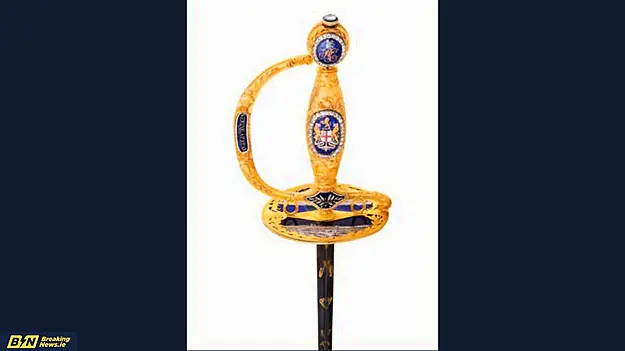 Rare Jewelled Sword Sells For €350,000 At Irish Auction