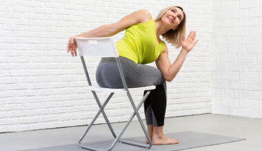 5 Chair Exercises to Flatten Belly Pooch After 50