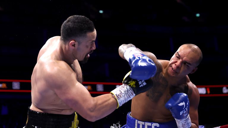 Parker and Wardley fight at O2