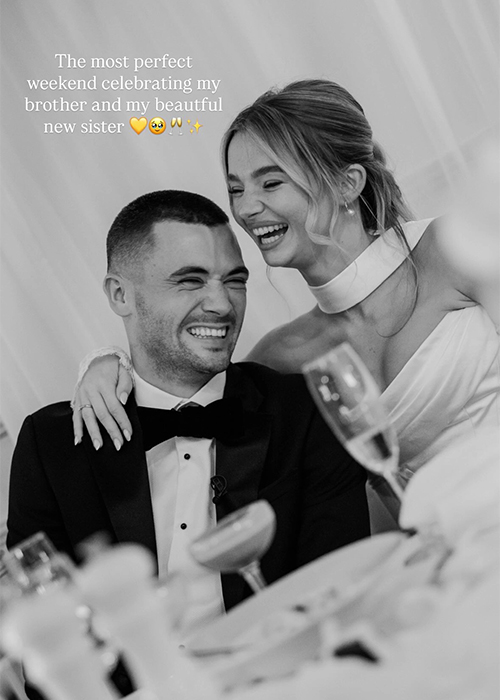 Aidan Keane and his wife. Pic: Caragh Keane/Instagram