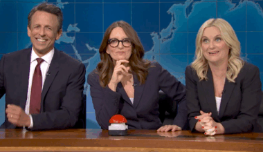 'SNL' Amy Poehler Tina Fey Seth Meyers Weekend Update Joke Off Video