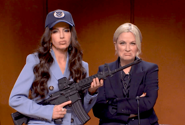 'SNL' Video, Tina Fey Amy Poehler, Kristi Noem Pam Bondi