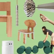 Collage of work by emerging designers from London Design Festival 2025