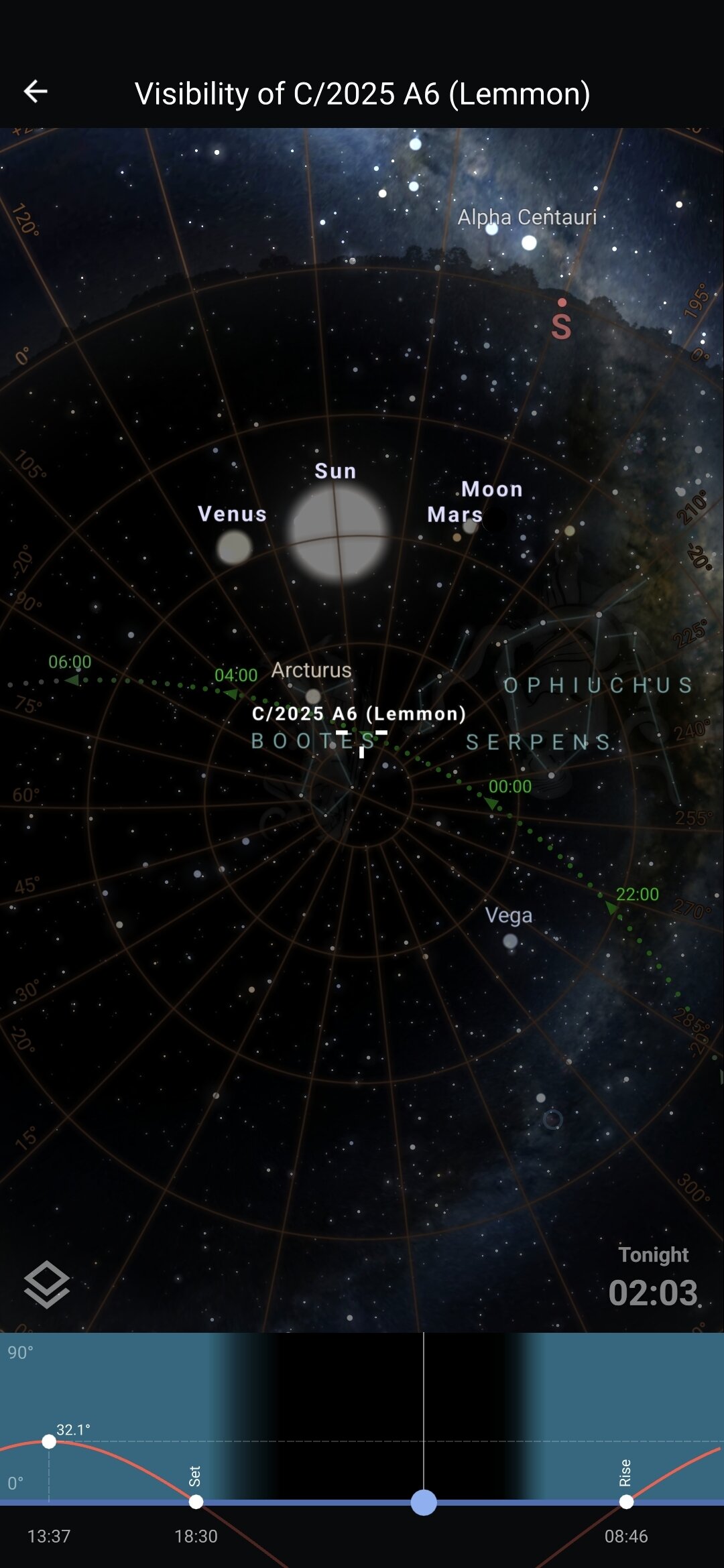 stellarium screenshot 1