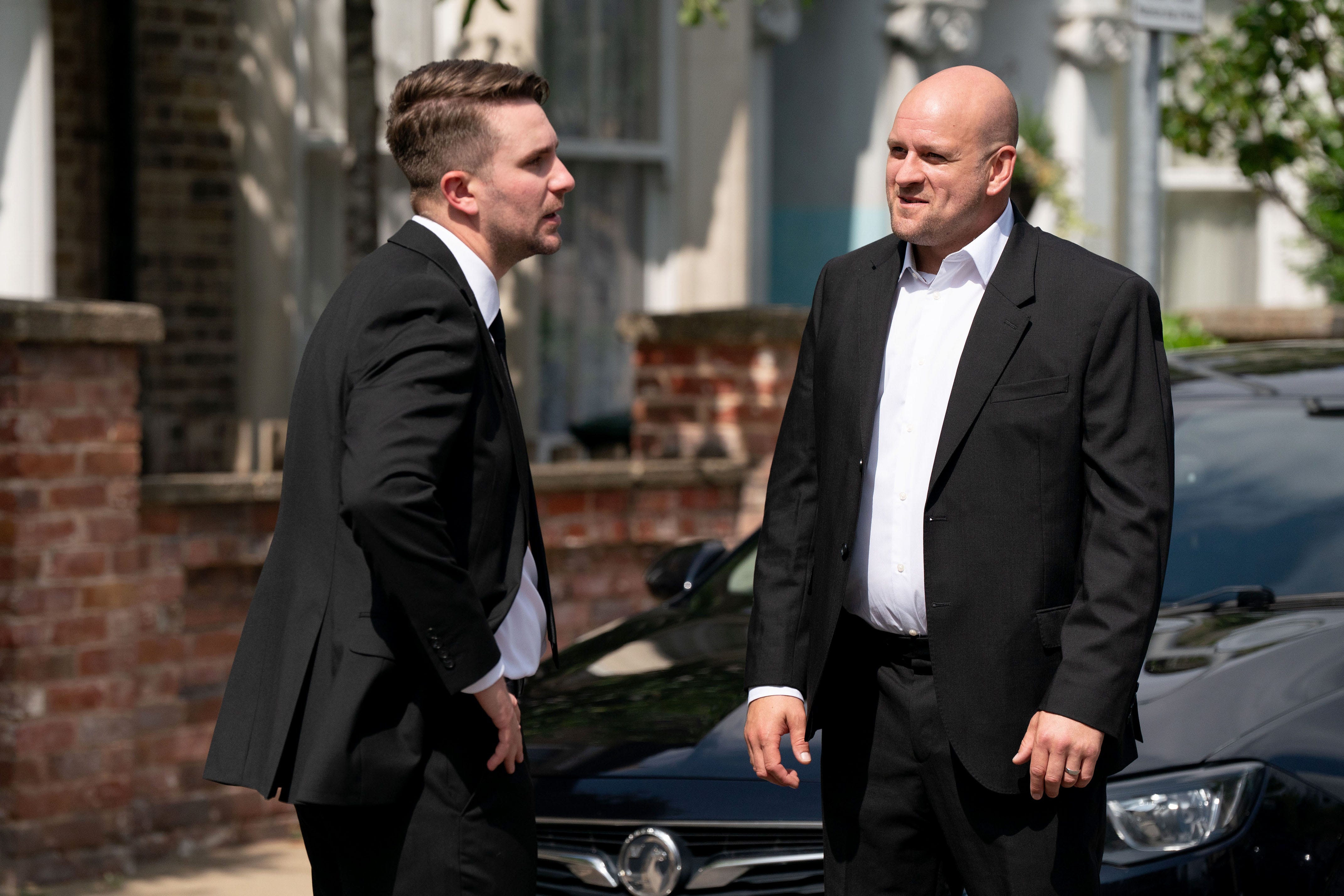 EMBARGOED UNTIL 30/09/2025 00:01 Stuart Highway, Callum Highway, EastEnders  stuart highway, callum highway, eastenders