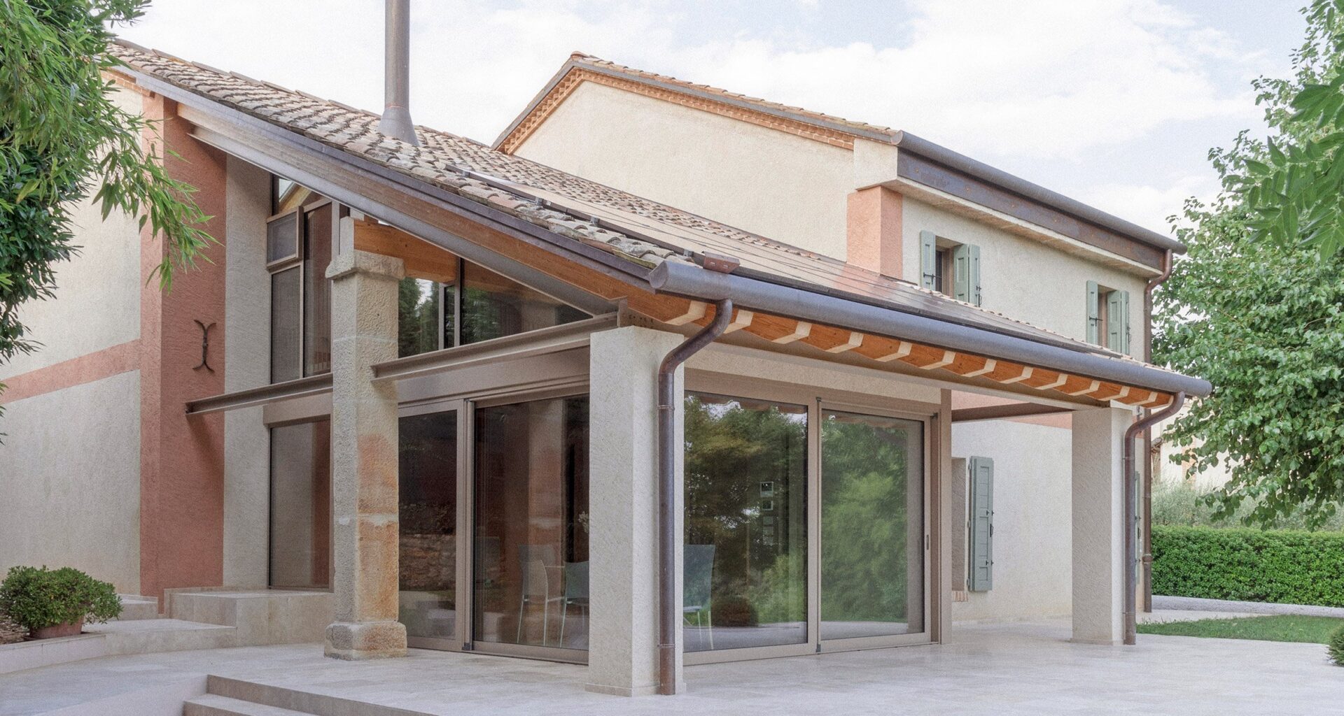 Studio Bressan updates and expands traditional stone farmhouse in Italy
