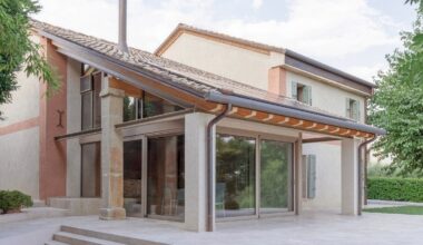 Studio Bressan updates and expands traditional stone farmhouse in Italy
