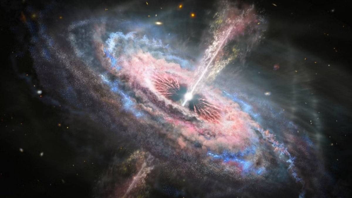 Stunning Cosmic Mystery: Astronomers Capture First-Ever Image of Two Black Holes Orbiting Each Other