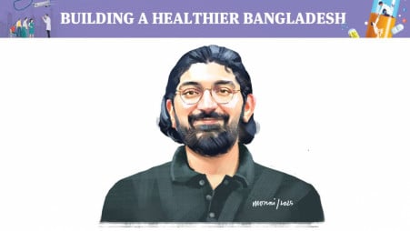 Syed Omar Kabir, GM, Pharmaceutical Business & Operations, Renata PLC. Sketch: TBS